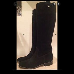 Michael Kors Bayview suede riding boots